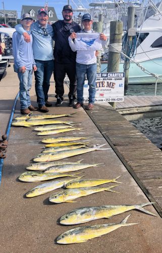 Bite Me Sportfishing Charters, More Hillbillys and more dolphins and a sail!