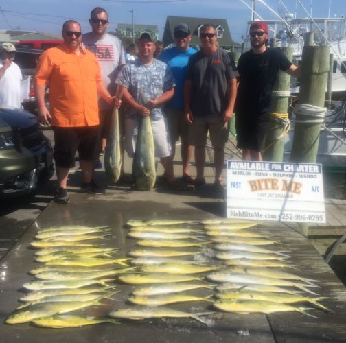 Bite Me Sportfishing Charters, Mess of Mahi!