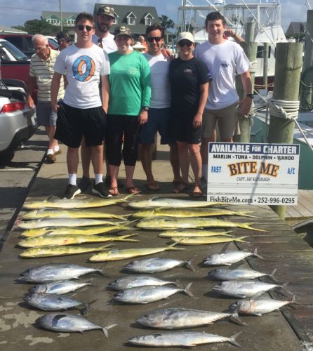 Bite Me Sportfishing Charters, Dolphin Tuna and more!