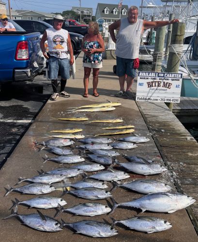 Bite Me Sportfishing Charters, Tuna and Dolphin