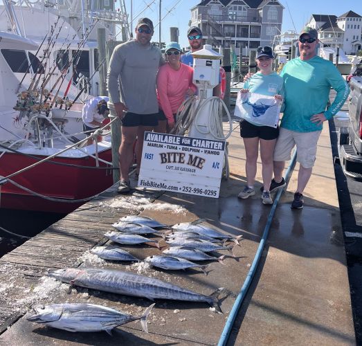 Bite Me Sportfishing Charters, Make Up Trip with Wahoo, Tunas and a Sailfish
