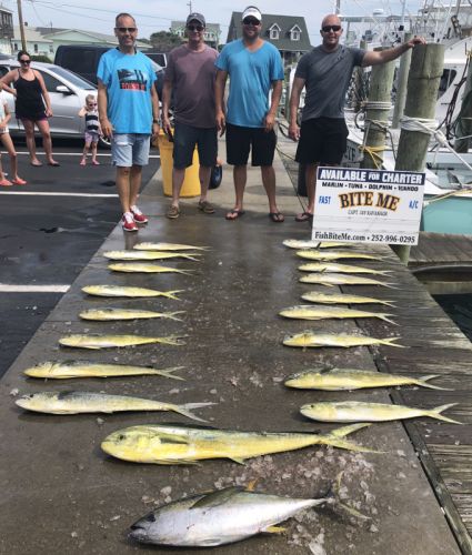 Bite Me Sportfishing Charters, Corporate Outing, Dolphin and Tuna