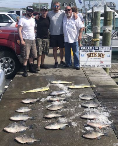 Bite Me Sportfishing Charters, Pretty Day but scrappy