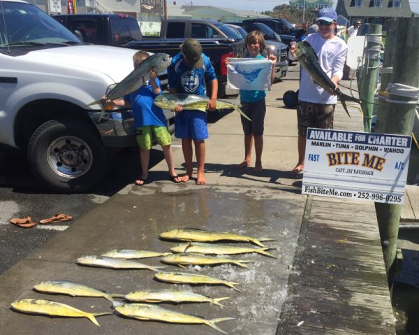 Bite Me Sportfishing Charters, Kids Day!