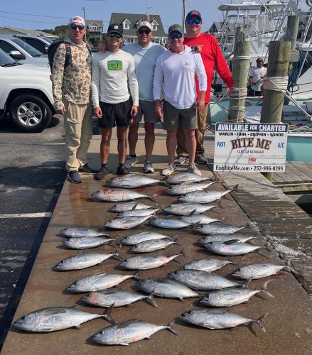 Bite Me Sportfishing Charters, Day One with the NC State Sportfishing School - Tuna!