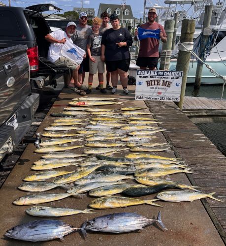 Bite Me Sportfishing Charters, Dolphin White Marlin Sailfish