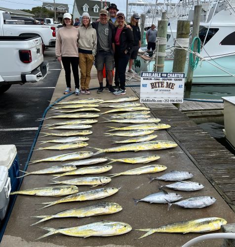 Bite Me Sportfishing Charters, Dolphin and Tuna