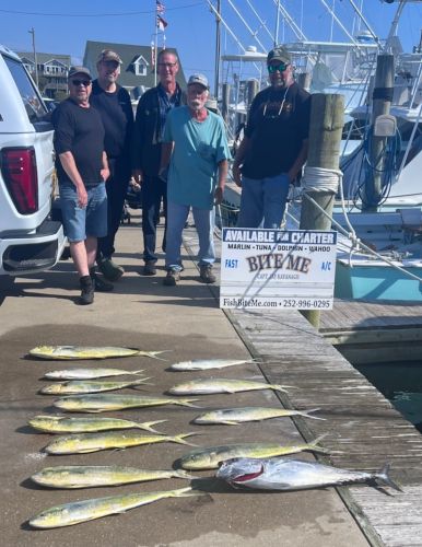 Bite Me Sportfishing Charters, Looking far and wide