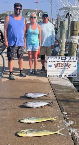 Bite Me Sportfishing Charters, Tuna and Dolphin