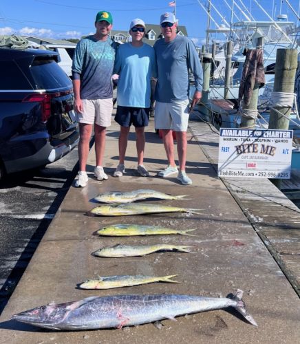 Bite Me Sportfishing Charters, Pretty Day but Scrappy Fishin'