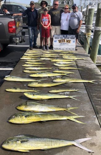 Bite Me Sportfishing Charters, Good dolphin fishin!