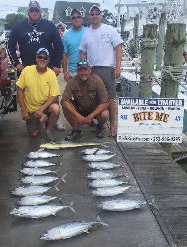 Bite Me Sportfishing Charters, Kenny and the boys