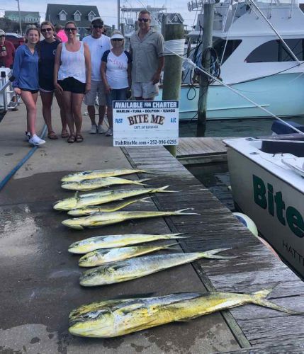 Bite Me Sportfishing Charters, Dolphin with the Dovers!