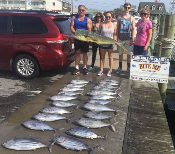 Bite Me Sportfishing Charters, Tunas and a Bullhead