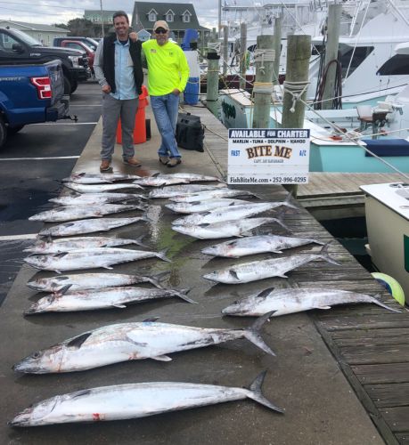 Bite Me Sportfishing Charters, Live bait action continues