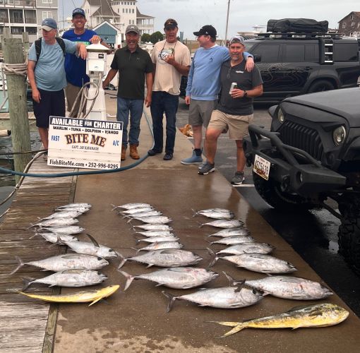 Bite Me Sportfishing Charters, Tuna and dolphin
