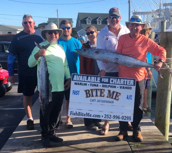Bite Me Sportfishing Charters, Mixed up water