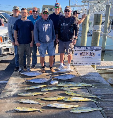 Bite Me Sportfishing Charters, Dolphin and Tuna