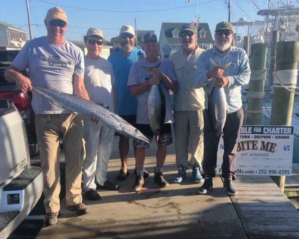 Bite Me Sportfishing Charters, Wahoo and Tuna