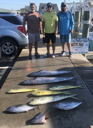 Bite Me Sportfishing Charters, Slick Calm Fall Meat Slam!