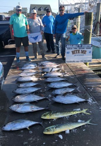 Bite Me Sportfishing Charters, Pretty Day and a meat haul