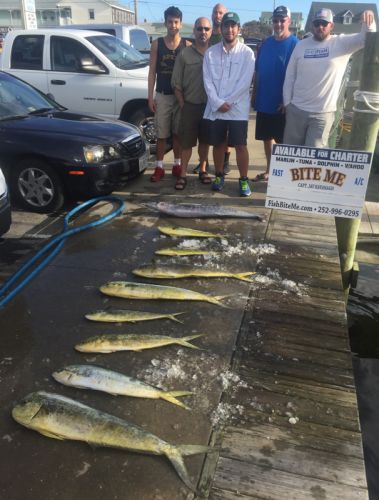 Bite Me Sportfishing Charters, Wahoo and dolphin