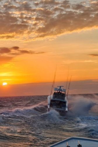 Oregon Inlet Fishing Center, Windy Sunday
