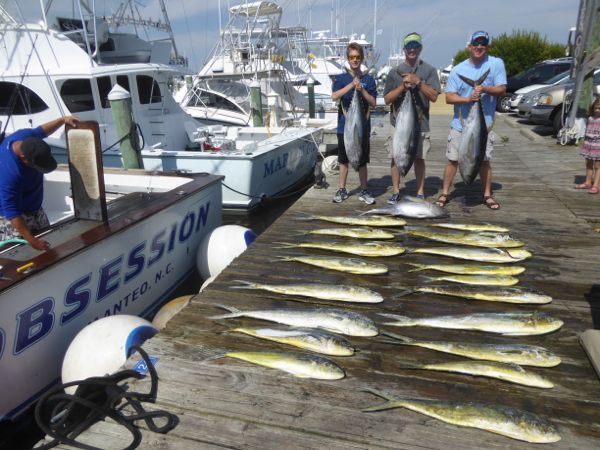 Obsession Charters, ROUGH SEAS DIDN'T BOTHER THE PITTMAN FAMILY!!