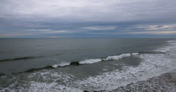 Jennette's Pier, Rainy Day