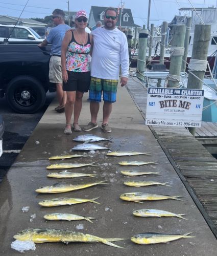 Bite Me Sportfishing Charters, Good friends and a good day