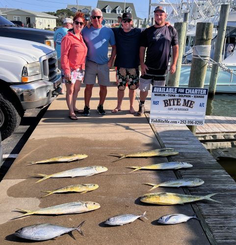 Bite Me Sportfishing Charters, Dolphin and Tuna