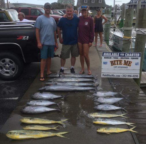 Bite Me Sportfishing Charters, Fall Meat out of Hatteras!