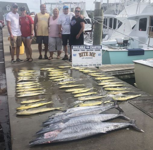 Bite Me Sportfishing Charters, Dolphin wahoo king