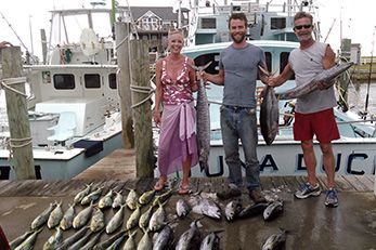 Tuna Duck Sportfishing, Varied Catch