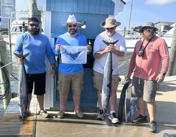 Tuna Duck Sportfishing, Wahoo and a Sailfish Release