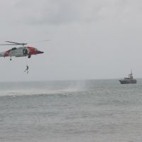 Witness a Coast Guard re-enactment at American Heroes Day.