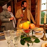 Celebrate Christmas 1850s style at Island Farm on Sat.