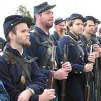Imagine Union occupation of Roanoke Island at Island Farm.