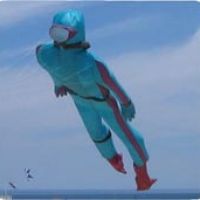 It's crazy kite weekend on Jockey's Ridge at Rogallo Fest.