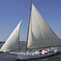 The Wilma Lee has found a new home in Ocracoke's Silver Lake The Wilma Lee has found a new home in Ocracoke's Silver Lake
