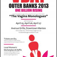 <i>The Vagina Monologues</i>, Avenue Waterfront Grille, April 25-27