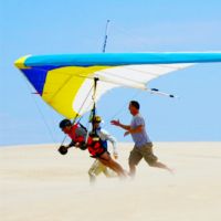 Take to the air at the 2013 Hang Gliding Spectacular. Take to the air at the 2013 Hang Gliding Spectacular.