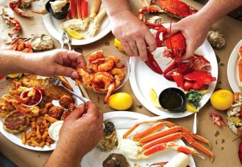 ClamBake OBX & Outer Banks Grocery Stockers, Free Clambake for 8 Adults