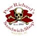 Logo for Poor Richard's Sandwich Shop Manteo