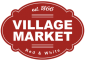 Logo for Village Market Red & White