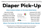Children and Youth Partnership, Diaper Pick-Up (Manteo)