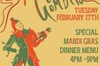Goombays Grille & Raw Bar, Fat Tuesday Mardi Gras Celebration
