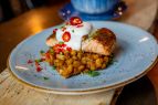 NC Coast Grill & Bar, Punjabi Salmon