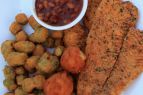 Simply Southern Kitchen, Fried Flounder Platter