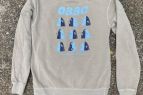 Outer Banks Boarding Company, OBBC Unisex Tails Up Pigment Dyed Pullover Fleece